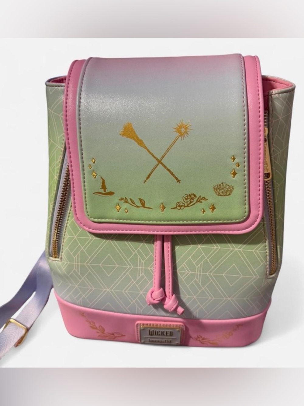 Wicked iridescent mini backpack